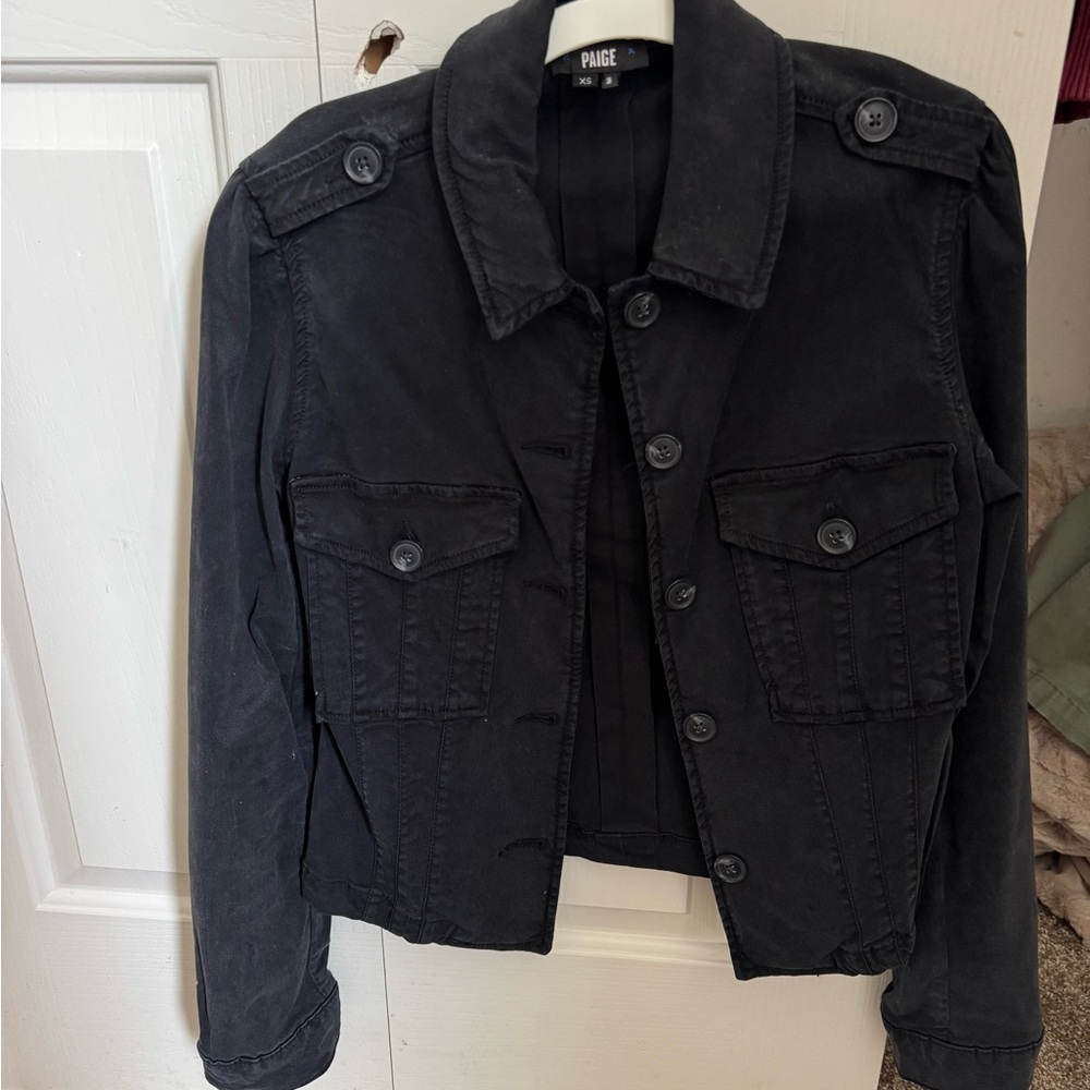 Paige Pacey Jacket in Vintage Black, xsmall